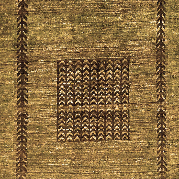 Machine Washable Abstract Brown Modern Rug, wshabs418brn