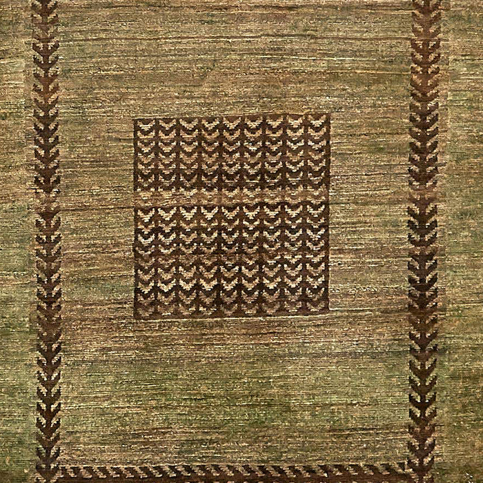 Abstract Caramel Brown Modern Rug, abs418