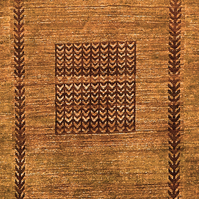 Abstract Orange Modern Rug, abs418org