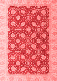 Oriental Red Modern Rug, abs4190red