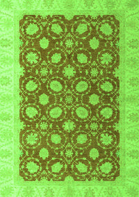 Oriental Green Modern Rug, abs4190grn