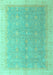 Oriental Turquoise Modern Rug, abs4191turq