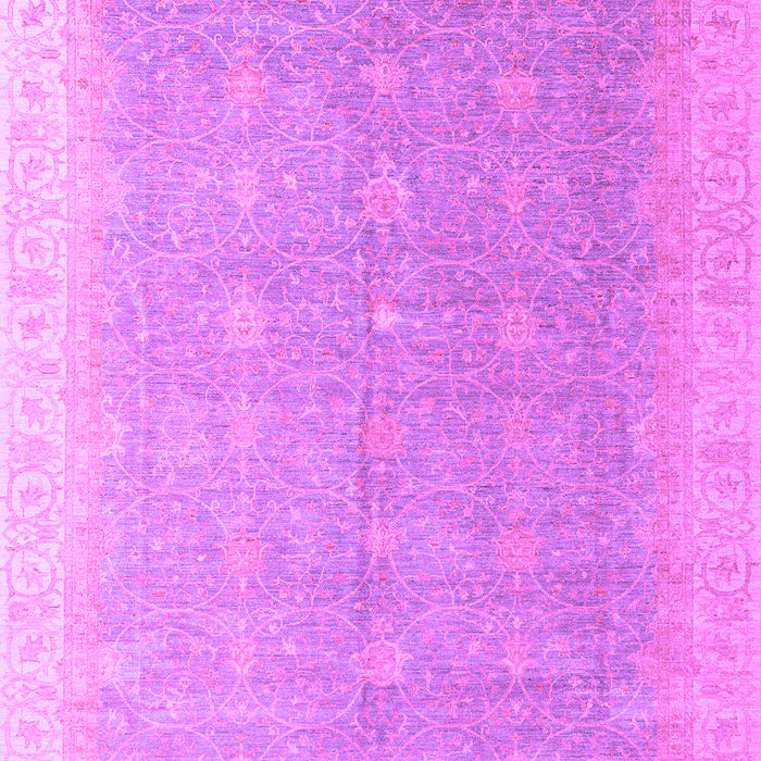 Machine Washable Oriental Purple Modern Area Rugs, wshabs4191pur