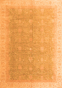 Oriental Orange Modern Rug, abs4191org