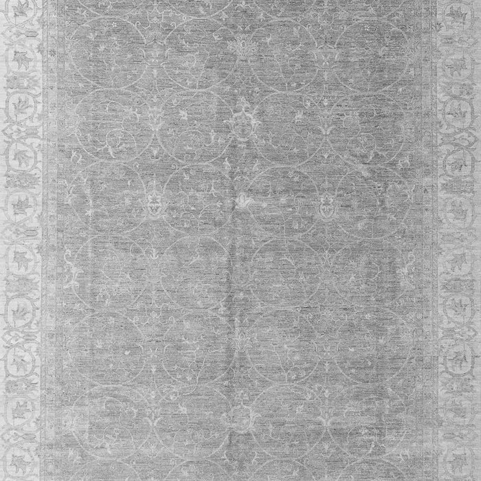 Machine Washable Oriental Gray Modern Rug, wshabs4191gry