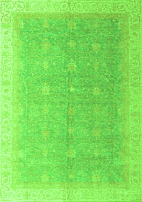 Oriental Green Modern Rug, abs4191grn