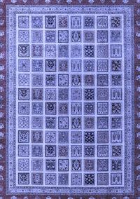 Oriental Blue Modern Rug, abs4192blu