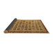 Sideview of Oriental Brown Modern Rug, abs4192brn