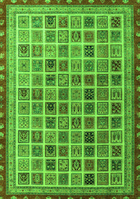 Oriental Green Modern Rug, abs4192grn