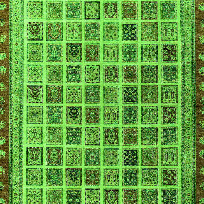 Oriental Green Modern Rug, abs4192grn