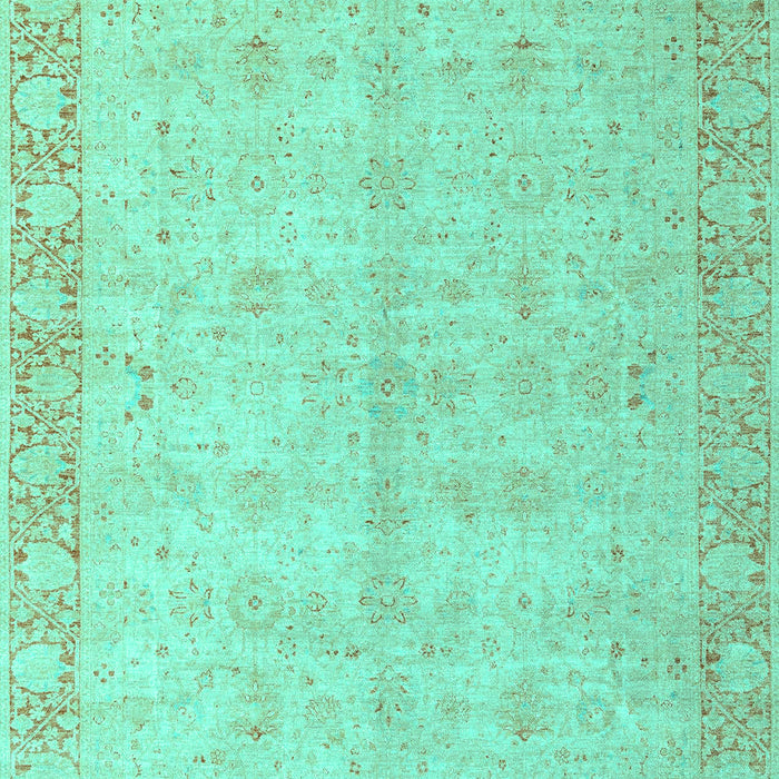 Oriental Turquoise Modern Rug, abs4193turq