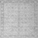 Square Oriental Gray Modern Rug, abs4193gry