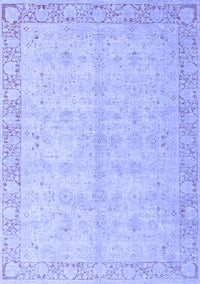 Oriental Blue Modern Rug, abs4193blu