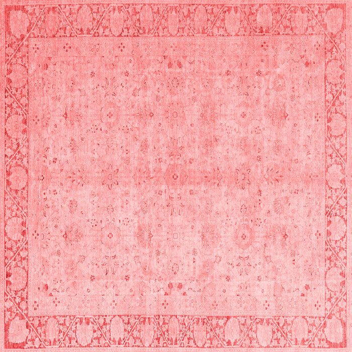 Machine Washable Oriental Red Modern Rug, wshabs4193red