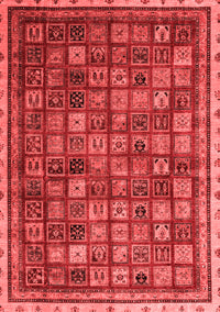 Oriental Red Modern Rug, abs4194red