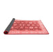 Oriental Red Modern Area Rugs