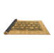 Sideview of Oriental Brown Modern Rug, abs4195brn