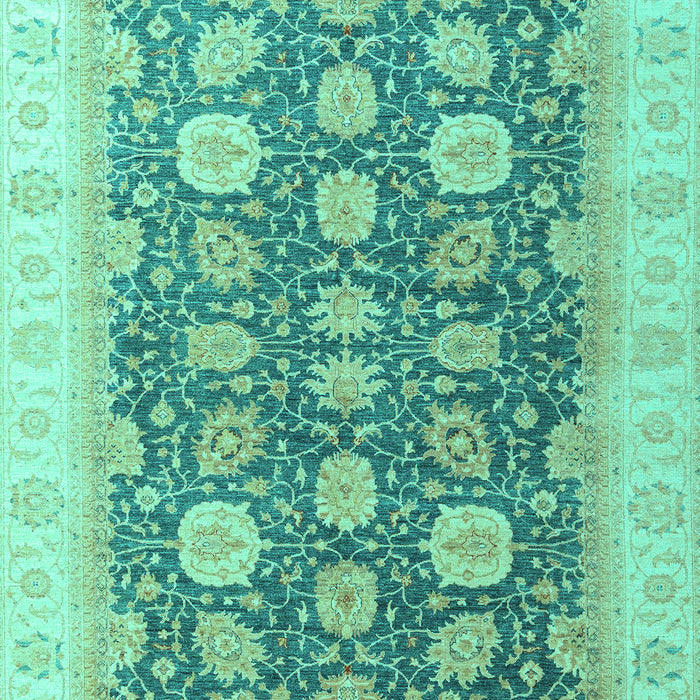 Oriental Turquoise Modern Rug, abs4195turq