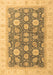 Oriental Brown Modern Rug, abs4195brn