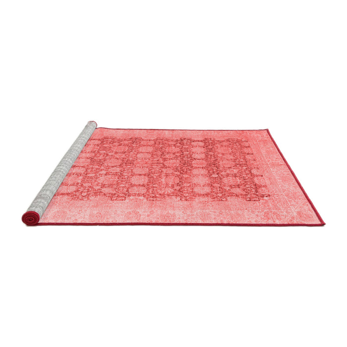 Modern Red Washable Rugs