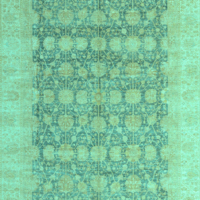 Oriental Turquoise Modern Rug, abs4196turq