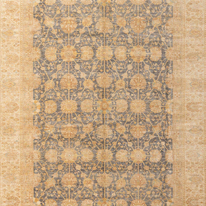 Abstract Yellow Oriental Rug, abs4196