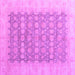 Square Oriental Purple Modern Rug, abs4196pur