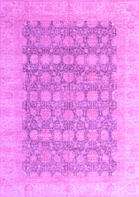 Oriental Purple Modern Rug, abs4196pur