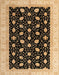 Abstract Bakers Brown Oriental Rug, abs4197