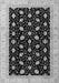 Machine Washable Oriental Gray Modern Rug, wshabs4197gry