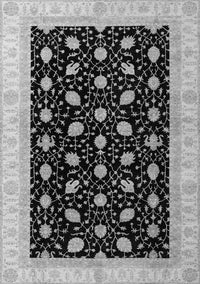 Oriental Gray Modern Rug, abs4197gry