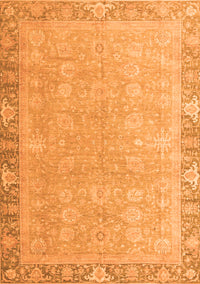 Oriental Orange Modern Rug, abs4198org