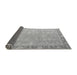 Sideview of Oriental Gray Modern Rug, abs4198gry