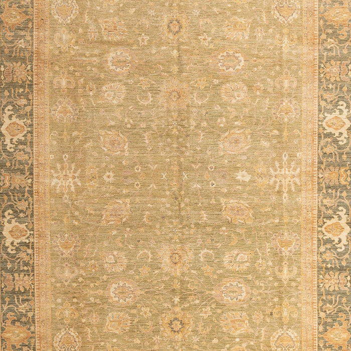 Abstract Orange Gold Oriental Rug, abs4198