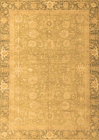 Oriental Brown Modern Rug, abs4198brn