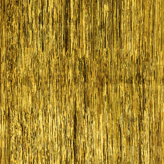 Square Oriental Yellow Modern Rug, abs4199yw