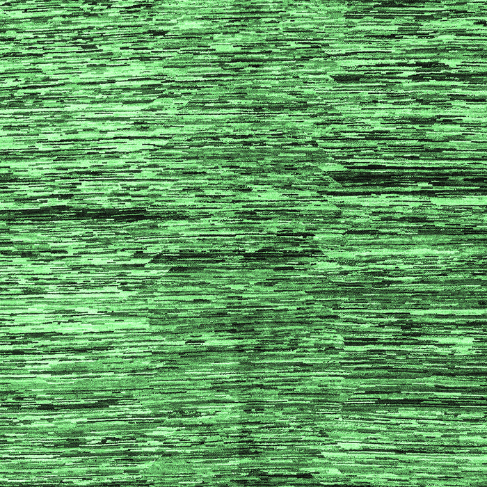 Machine Washable Oriental Emerald Green Modern Area Rugs, wshabs4199emgrn