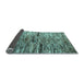 Sideview of Oriental Light Blue Modern Rug, abs4199lblu