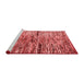 Modern Red Washable Rugs