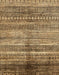 Abstract Brown Sand Brown Modern Rug, abs419