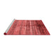 Modern Red Washable Rugs