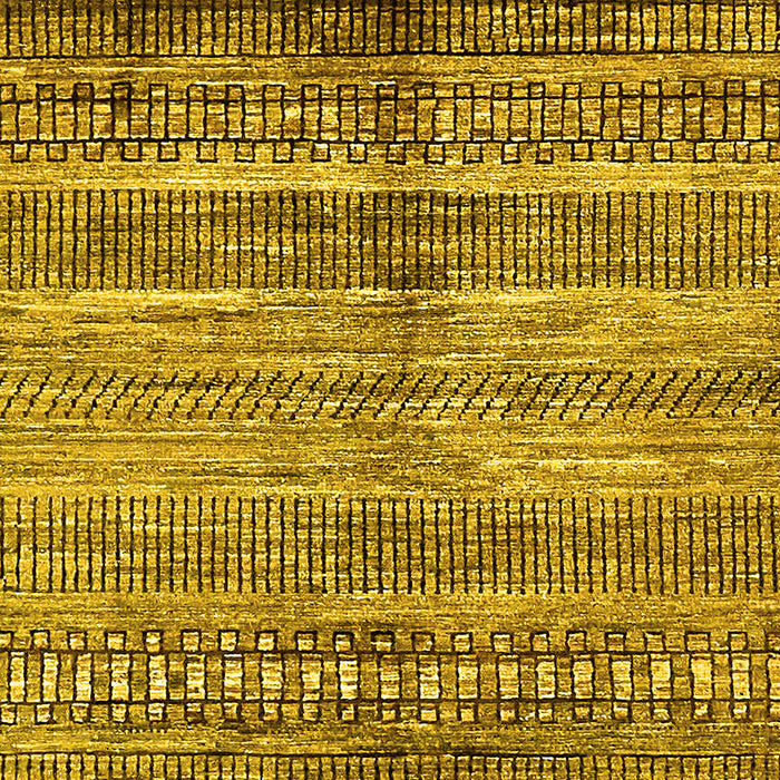 Abstract Yellow Modern Rug, abs419yw