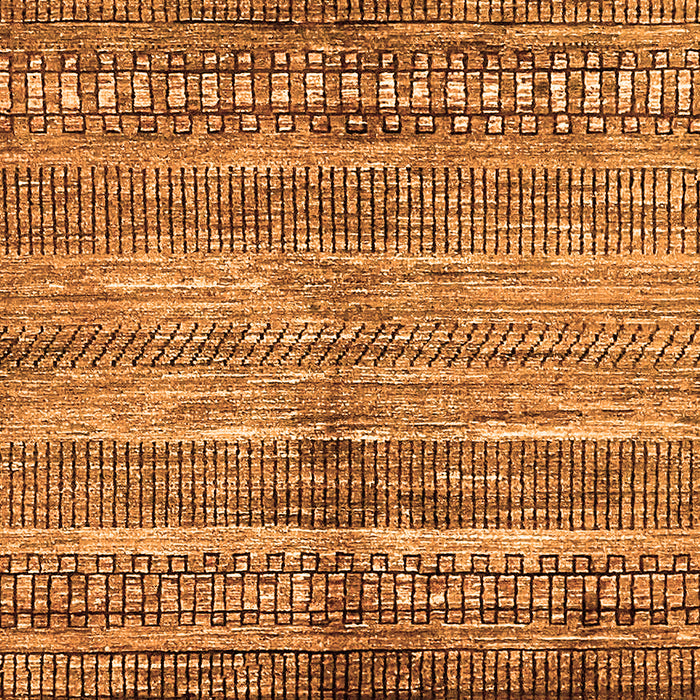 Abstract Orange Modern Rug, abs419org