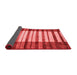 Abstract Red Modern Area Rugs