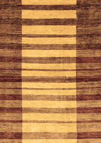 Abstract Brown Modern Rug, abs41brn