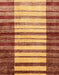 Abstract Orange Modern Rug, abs41