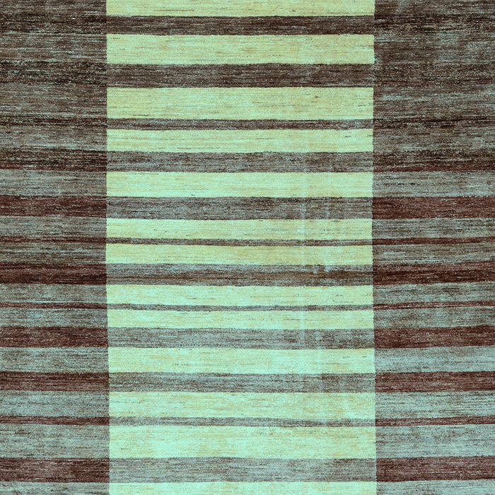 Square Abstract Light Blue Modern Rug, abs41lblu