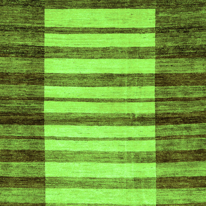 Abstract Green Modern Rug, abs41grn