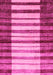 Machine Washable Abstract Pink Modern Rug, wshabs41pnk