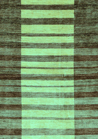 Abstract Turquoise Modern Rug, abs41turq